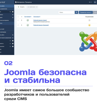 02. Joomla безопасна и стабильна